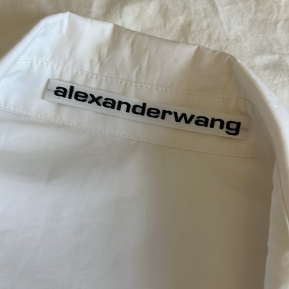 Alexander Wang white cotton shirt - Picture 2 of 11